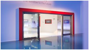 ALUPLAST Hebeschiebetür.