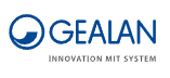 GEALAN Logo mit dem Claim 'Innovation mit System'