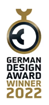 Siegel zum German Design Award Winner 2022