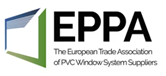 Logo der EPPA: European Trade Associationof PVC Window System Suppliers